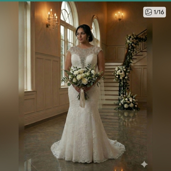 David Tutera By Mon Cheri Athena Wedding Gown - Picture 10 of 10